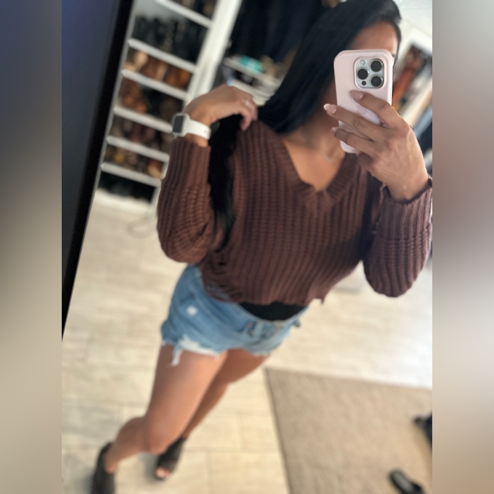 Chocolate sweater